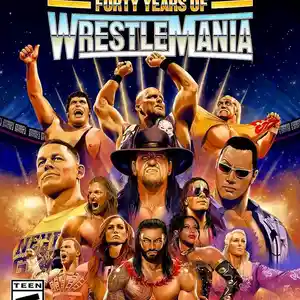 Игра WWE 2K24 Forty Years of Wrestlemania Edition для Sony PS4, Душанбе