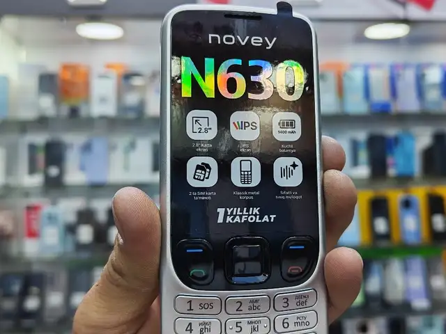 Novey 630 2Sim silver, Душанбе