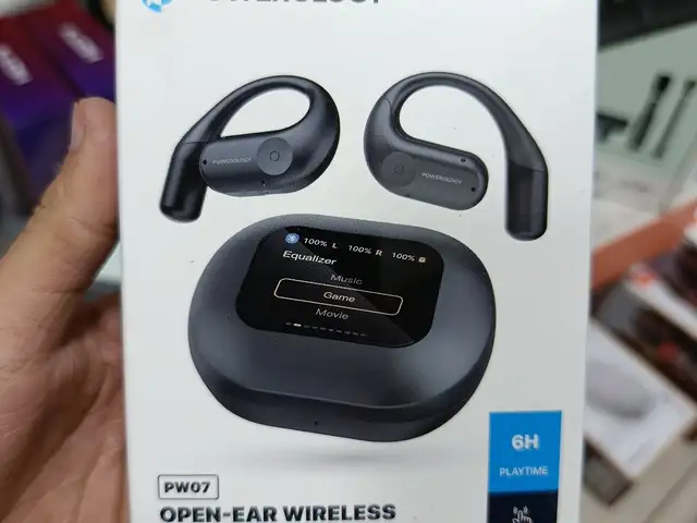 Беспроводные наушники Powerology Open-Ear Air Conduction ENC TWS, Душанбе