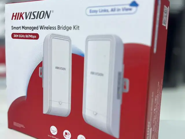 Комплект беспроводного моста DS-3WF3000-EI-5AC/P 3KM, Душанбе