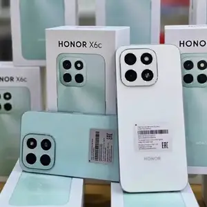 Honor X6C 6+6/128Gb black 5300Мач, Душанбе