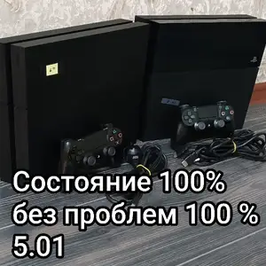 Игровая приставка Sony PlayStation 4 Fat 5.01, Душанбе