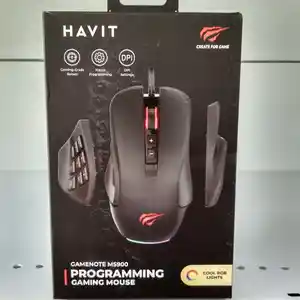 Игровая программируемая мышка Havit Gamenote MS900, Душанбе
