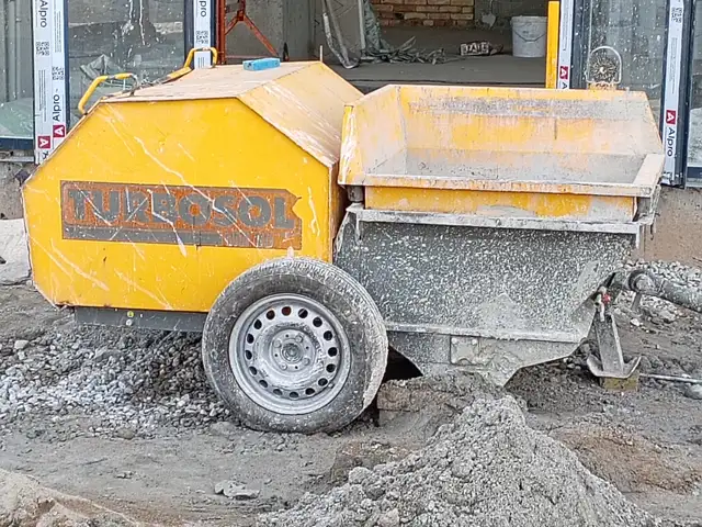 Штукатурная станция Turbosol UNI 30, Душанбе
