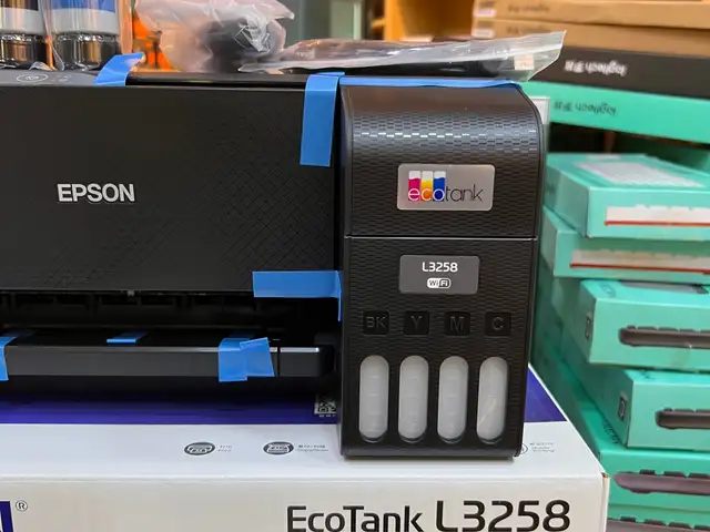 Цветной принтер 3в1 Epson L3258 WiFi, Душанбе - 4