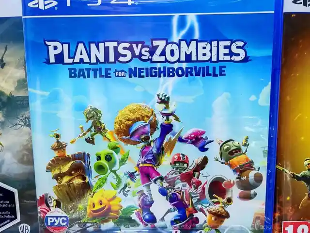 Игра Plants vs Zombies русская версия для Playstation 4 PlayStation 5, Душанбе