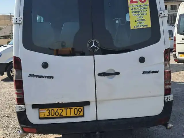 Микроавтобус Mercedes-Benz Sprinter, 2007, Душанбе