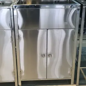 Мойка стоячая Termolux 60x45 satin-2 с шкафом, Душанбе