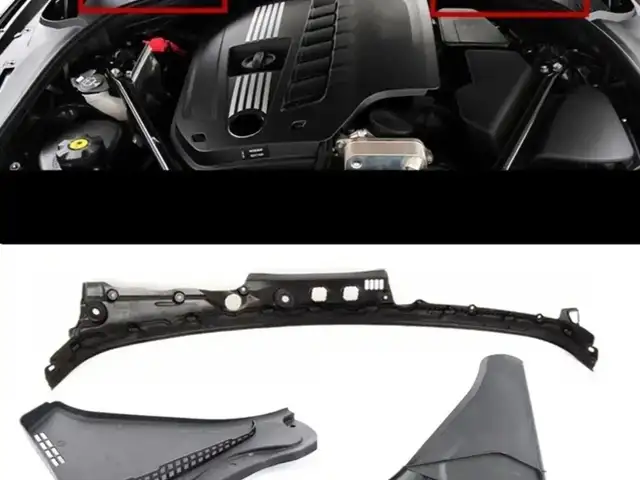 Накладка лобового стекла на BMW F10, Душанбе