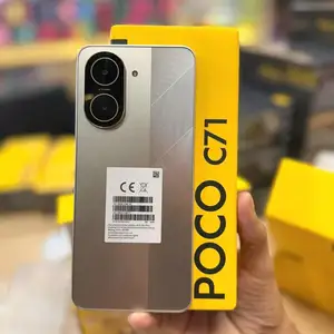 Xiaomi Роco c71 4+4/128gb Global version titanium, Душанбе