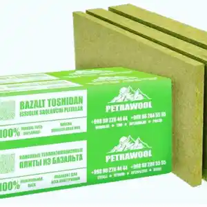 Каменная вата Petrawool Плотность-100, Душанбе