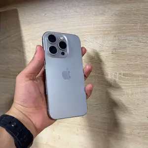 Apple iPhone 15 Pro, 128 gb, White Titanium, Душанбе