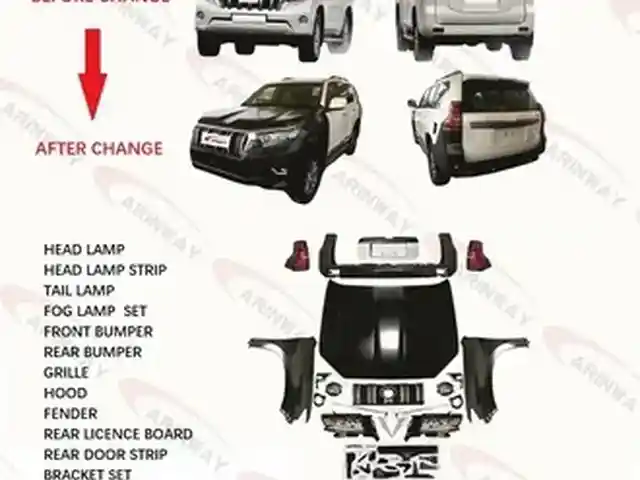 Бампер Toyota prado 2018, Душанбе