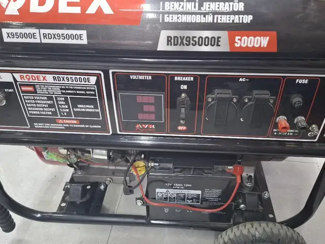 Генератор 5кВт Rodex, Душанбе