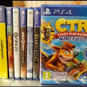 Игра Crash CTR PlayStation 4 PlayStation 5, Душанбе