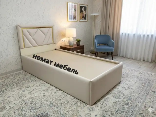 Односпальная кровать с медицинским матрасом, Душанбе