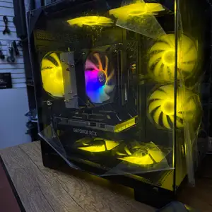 Персональный компьютер core i5 14400F/RAM 32GB DDR 4/RTX 5060/NVME m2 512GB, Душанбе