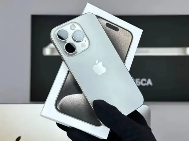Apple iPhone 15 Pro Max, 256 gb, White Titanium, Душанбе