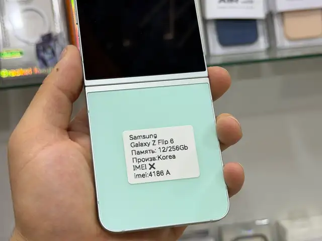 Samsung Galaxy Z Flip 6 12/256Gb, Хуҷанд