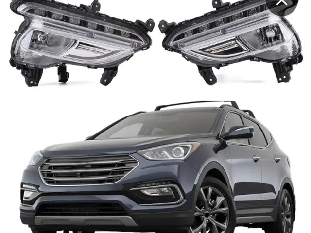 Противотуманные фары Hyundai Santafe 2016-17, Худжанд