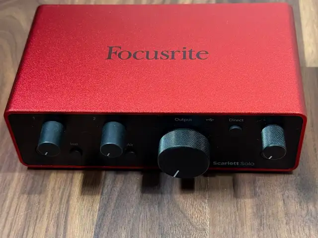 Звуковая карта Focusrite Solo 4 gen, Душанбе