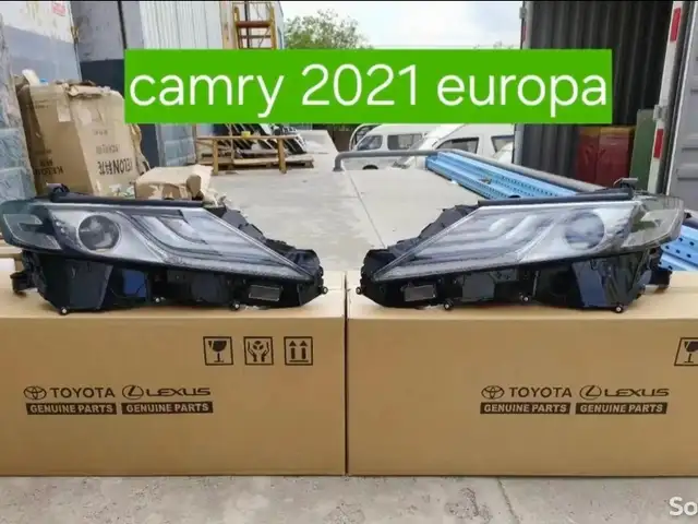 Передние фары на Toyota Camry 6 2021 Europe, Душанбе