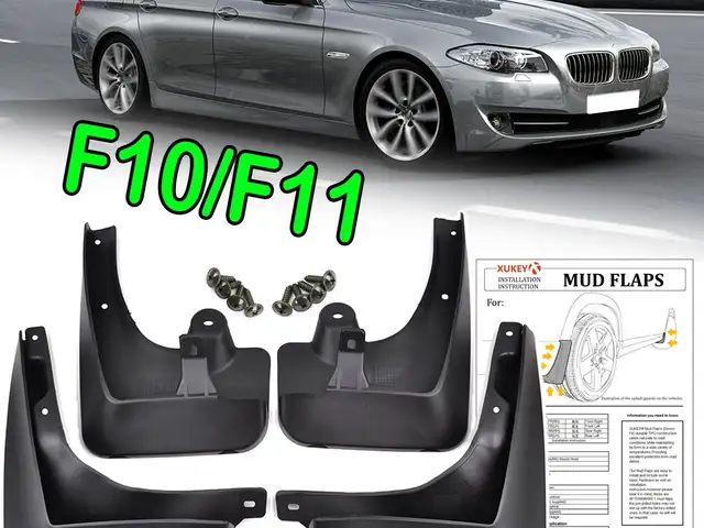 Брызговики для BMW F10, Худжанд