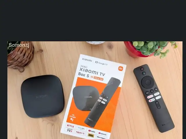 Тв-приставка Xiaomi mi tv box S 3, Душанбе