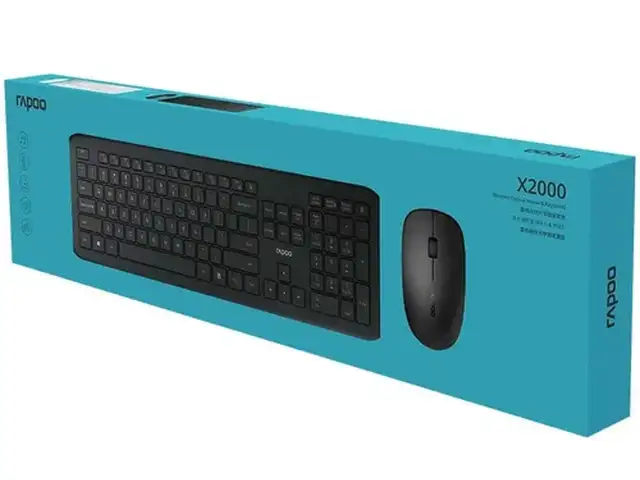 Комплект клавиатура и мышь Rapoo X2000, Худжанд