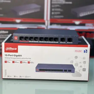 DH-CS4010-8GT-110 8-портовый управляемый PoE коммутатор, Худжанд