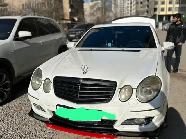 Универсальная губа на Mercedes-Benz W211, Душанбе