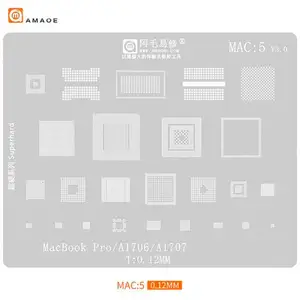 Трафарет для реболлинга MAC5 BGA для MacBook Pro A1706 A1707, чип процессор, Душанбе