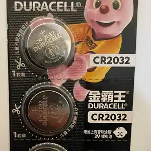Батарейка CR2032 Duracell, Душанбе