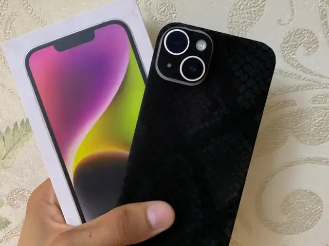 Apple iPhone 14, 128 gb, Starlight, Душанбе