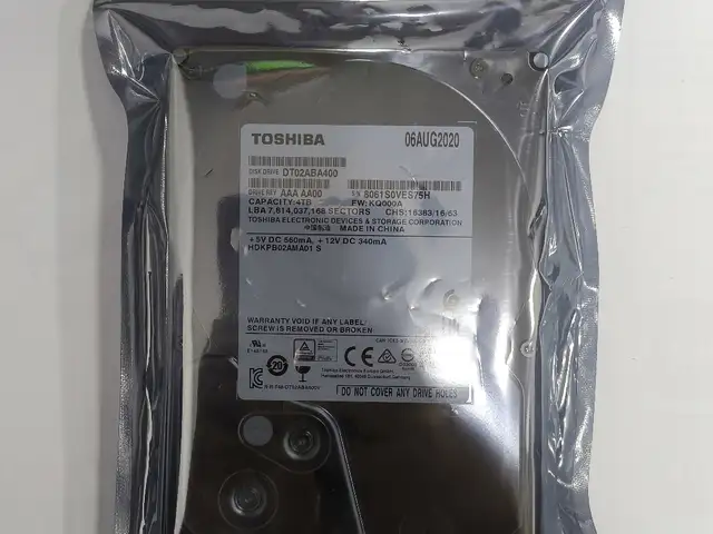 Жёсткий диск Toshiba 4TB, Душанбе