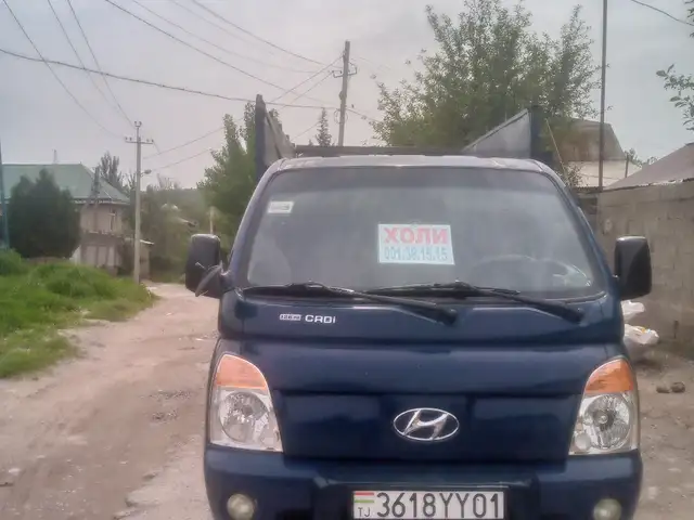 Бортовой автомобиль Hyundai Porter 2009, Душанбе