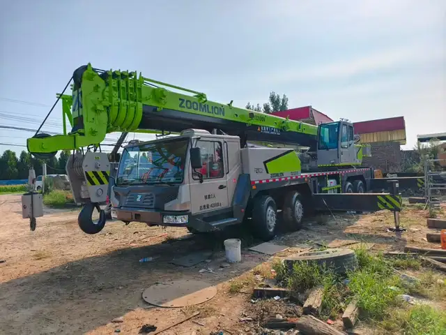 Кран Zoomlion 50 тонн, Душанбе