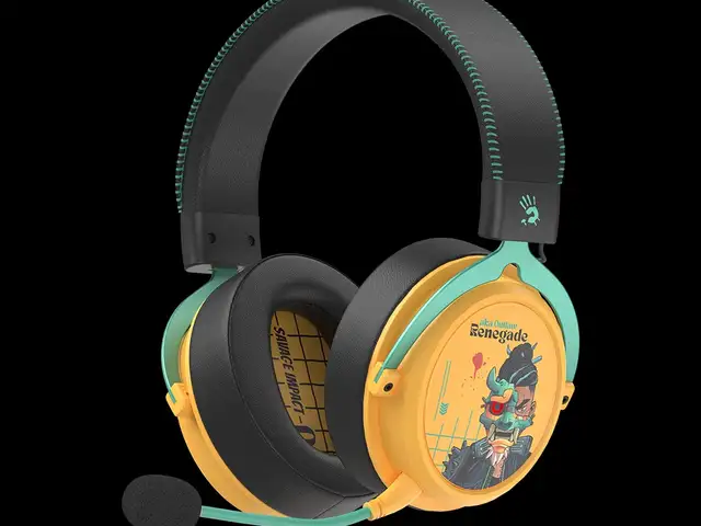 Игровые-беспроводные Наушники Bloody MR595 Renegade yellow, Душанбе