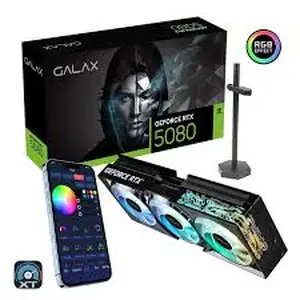 Видеокарта GALAX B37S Black GF RTX5080 1-Click OC PCI-E 16GB / GDDR7, Душанбе