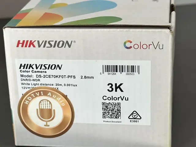 Внутренняя аудиокамера ColorVu 3K, Душанбе