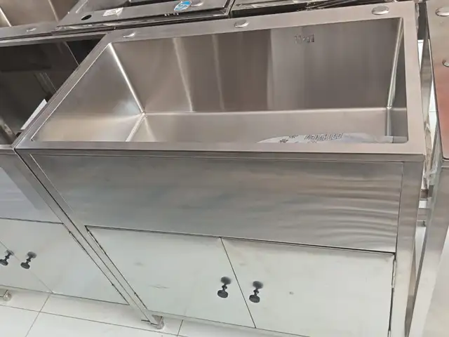 Мойка из нержавейки 80х50х85, Душанбе