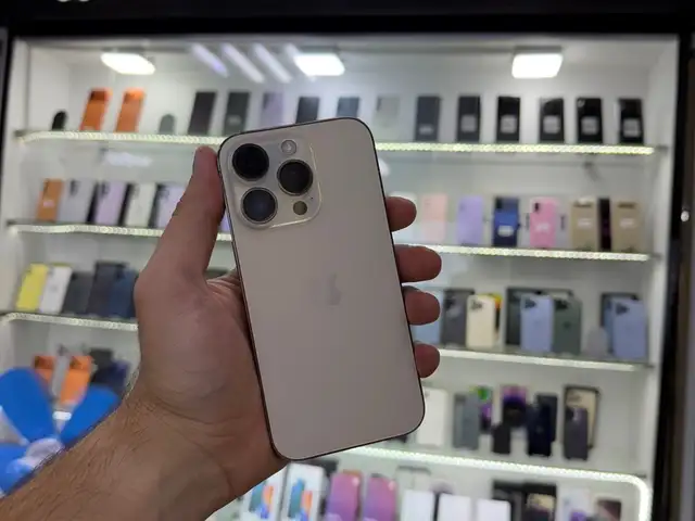 Apple iPhone 14 Pro, 128 gb, Gold, Душанбе - 4