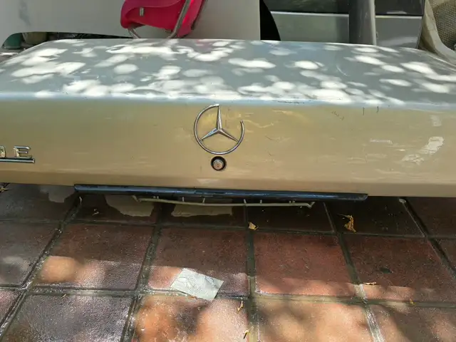 Багаж Mercedes-190, Душанбе