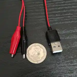 Переходник USB к зажиму типа крокодил, Душанбе