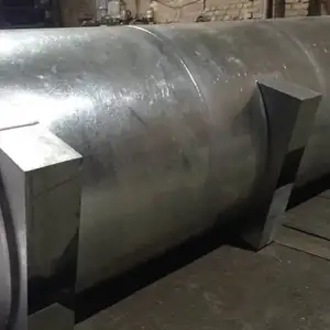 Оцинкованная бочка 5000л. горизонтальная, Душанбе