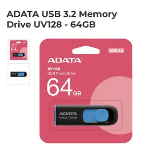 USB-флеш-накопитель ADATA USB 3.2 Memory Drive UV128 - 64GB, Худжанд