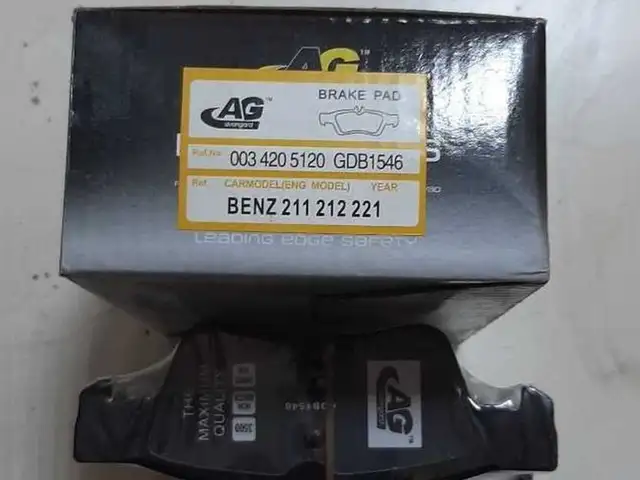 Задние тормозные колодки AG для Mercedes-Benz W211, Душанбе