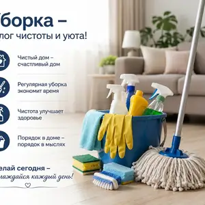 Уборка квартира и домов, Душанбе