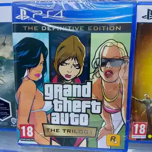 Игра GTA Trilogy 3in1 для Playstation 4 русская версия, Душанбе