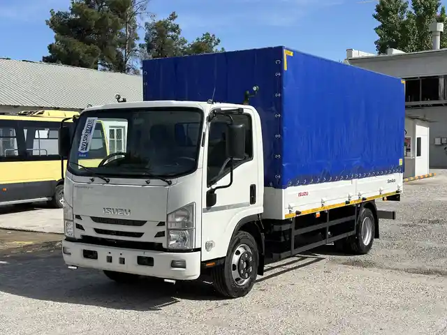 Бортовой автомобиль с тентом Isuzu NPR 75 L-K, Душанбе